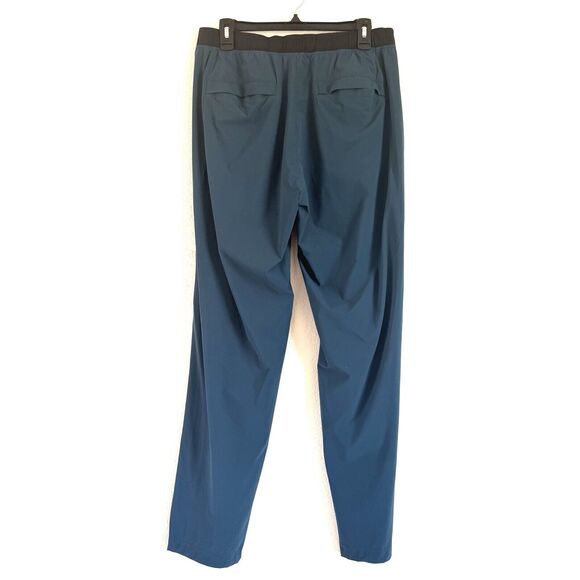 Lululemon Men’s Performance Pant Blue Black Drawstring Waist & Hem *Flaw - Picture 2 of 15